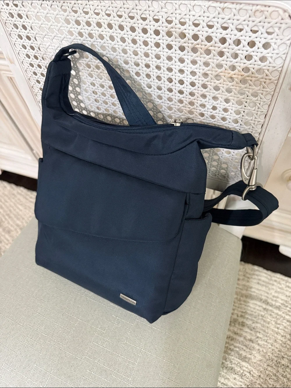 Travelon Navy Blue Crossbody Bag